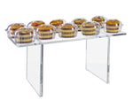 Azar Deluxe 22"W Riser, Clear, Each (515382)