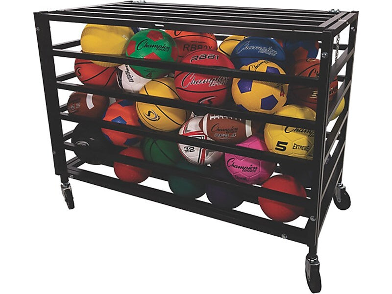 Champion Sports All Pro Ball Locker, Black (MBLX)