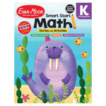 Evan-Moor Smart Start Acvitity Book Basic Skills Bundle, Grade K Workbook, 3 Books/Set