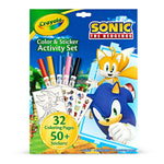 Crayola Color & Sticker Sonic Activity Book, 32 Pages, 2/Bundle (BIN040859-2)