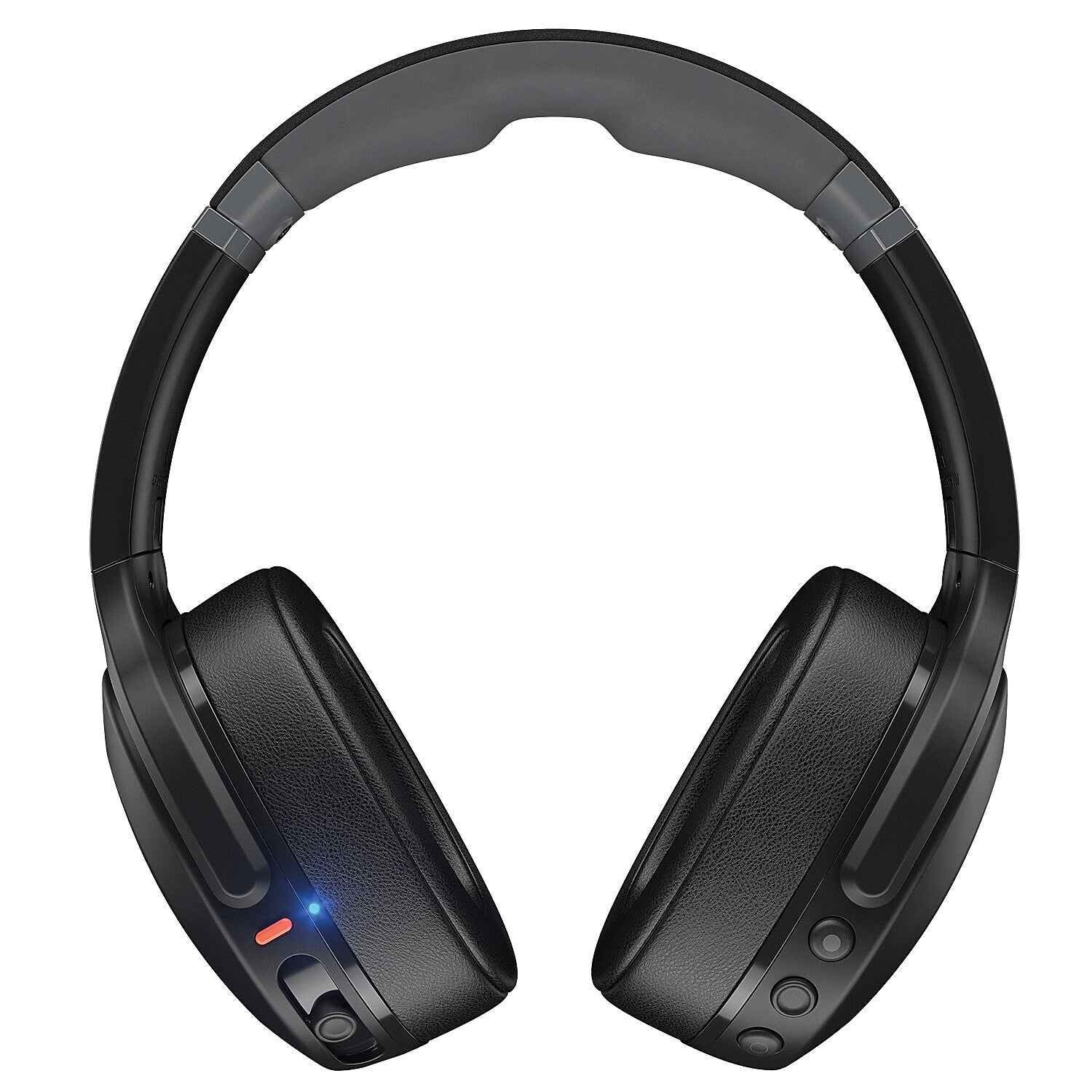 Skullcandy Crusher Evo Sensory Bass Wireless Over-Ear Headphones with Microphone, Bluetooth, True Black (S6EVW-N740)