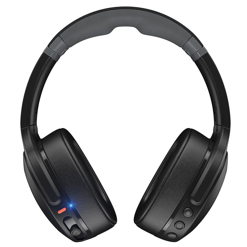 Skullcandy Crusher Evo Sensory Bass Wireless Over-Ear Headphones with Microphone, Bluetooth, True Black (S6EVW-N740)