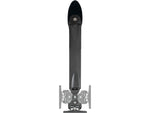 Amer Heavy Duty Curved Monitor Wall Mount Arm, Up to 49" Monitor, Black (AMR1UW)