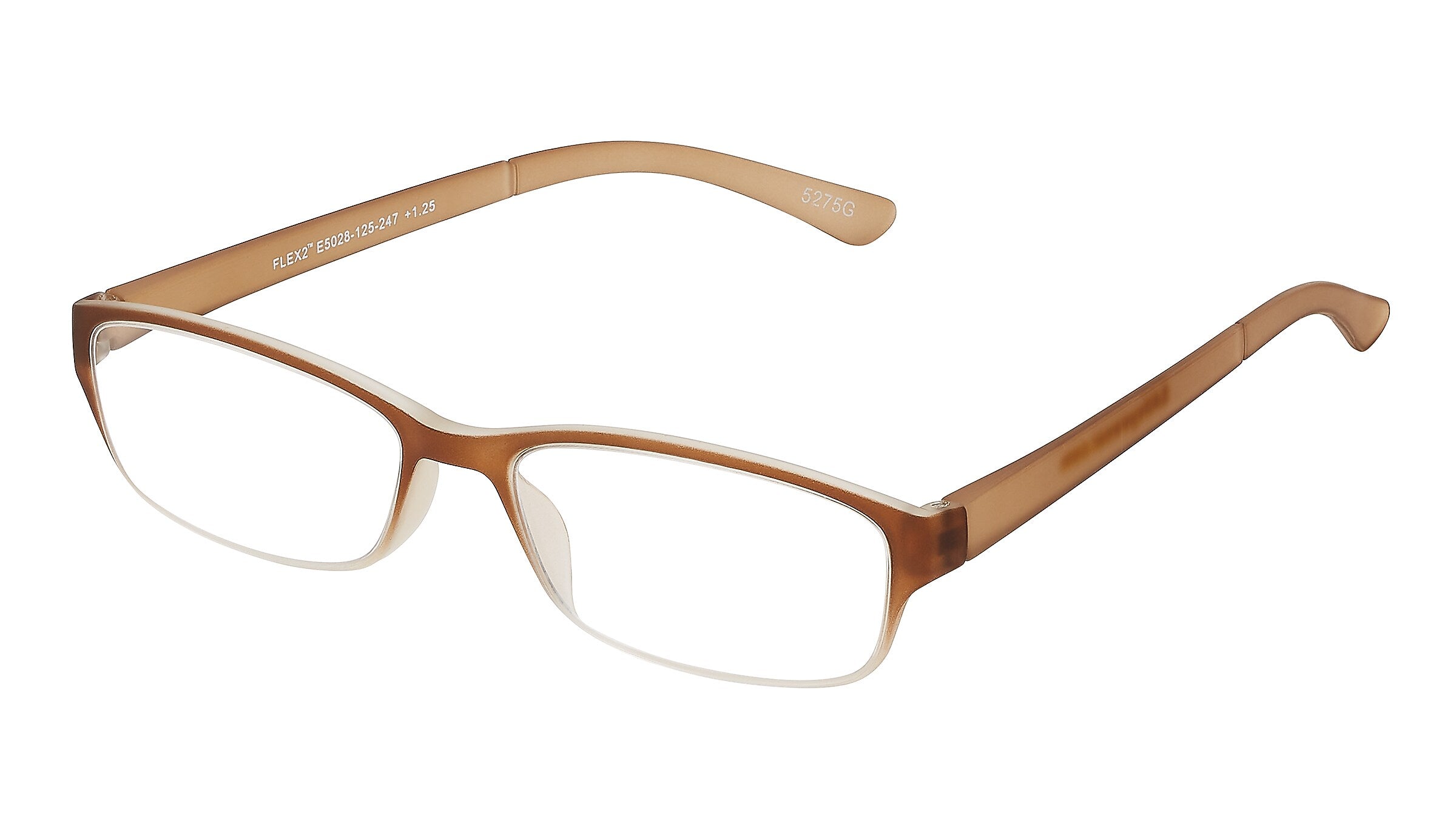 SAV Flex 2 +1.50 Reading Glasses, Brown Gradient (E5028)