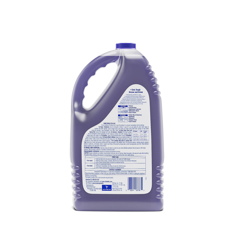 Lysol Clean & Fresh Disinfecting Multi-Surface Cleaner Degreaser, Lavender & Orchid Essence Scent, 144 oz. (36241-88786)