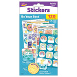Trend Enterprises Be Your Best Mixed Stickers Variety Pack, Multicolored, 120/Pack, 2/Packs/Bundle (T-33011-2)