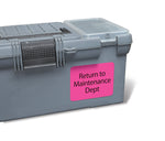 Avery Sure Feed Laser/Inkjet ID Labels, 3-1/3" x 4", Assorted Neon, 72 Labels/Pack (6482)
