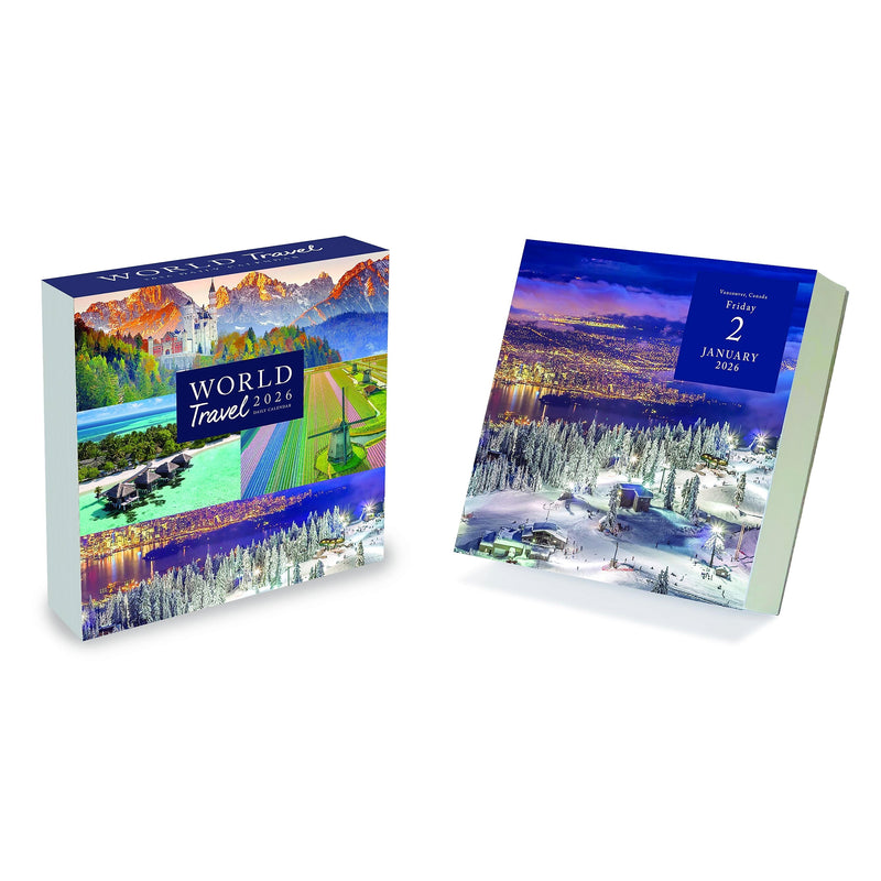 2026 TF Publishing 5.25" x 5.25" Daily Day-to-Day Calendar, (26-3026)