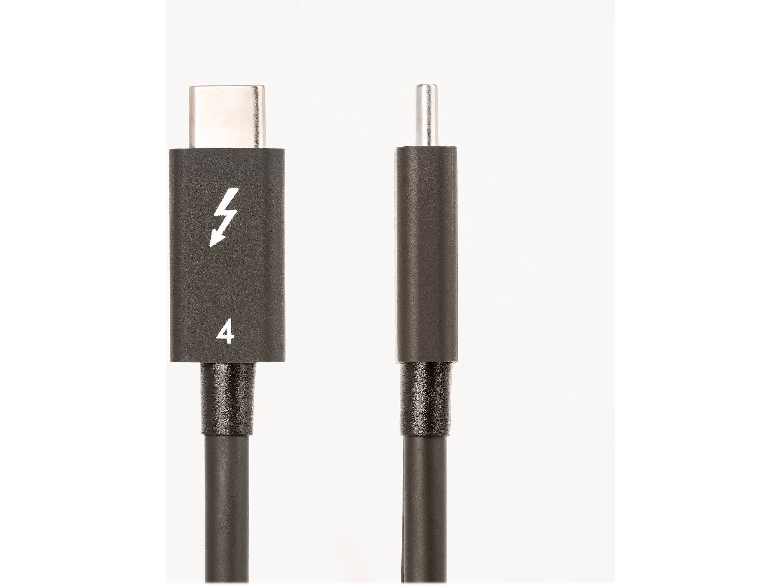 StarTech 1.6' Thunderbolt 4 Cable, Black (TBLT4MM50CM)
