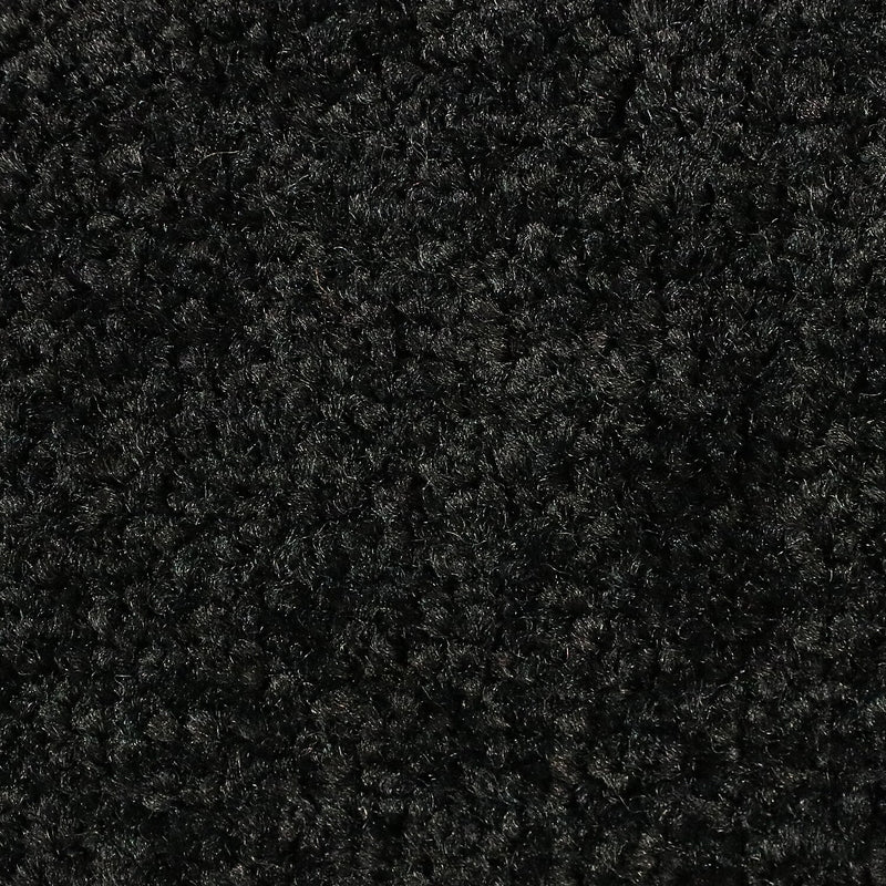 M + A Matting ColorStar Commercial Wiper Entrance Floor Mat, 3' x 5', Solid Black (100435140)