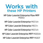HP 652A Black Standard Yield Toner Cartridge, Prints Up to 11,500 Pages (CF320A)