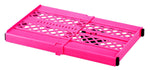 Lockermate Adjust-A-Shelf 10.13" ABS Locker Shelf, Pink, Each (05022)