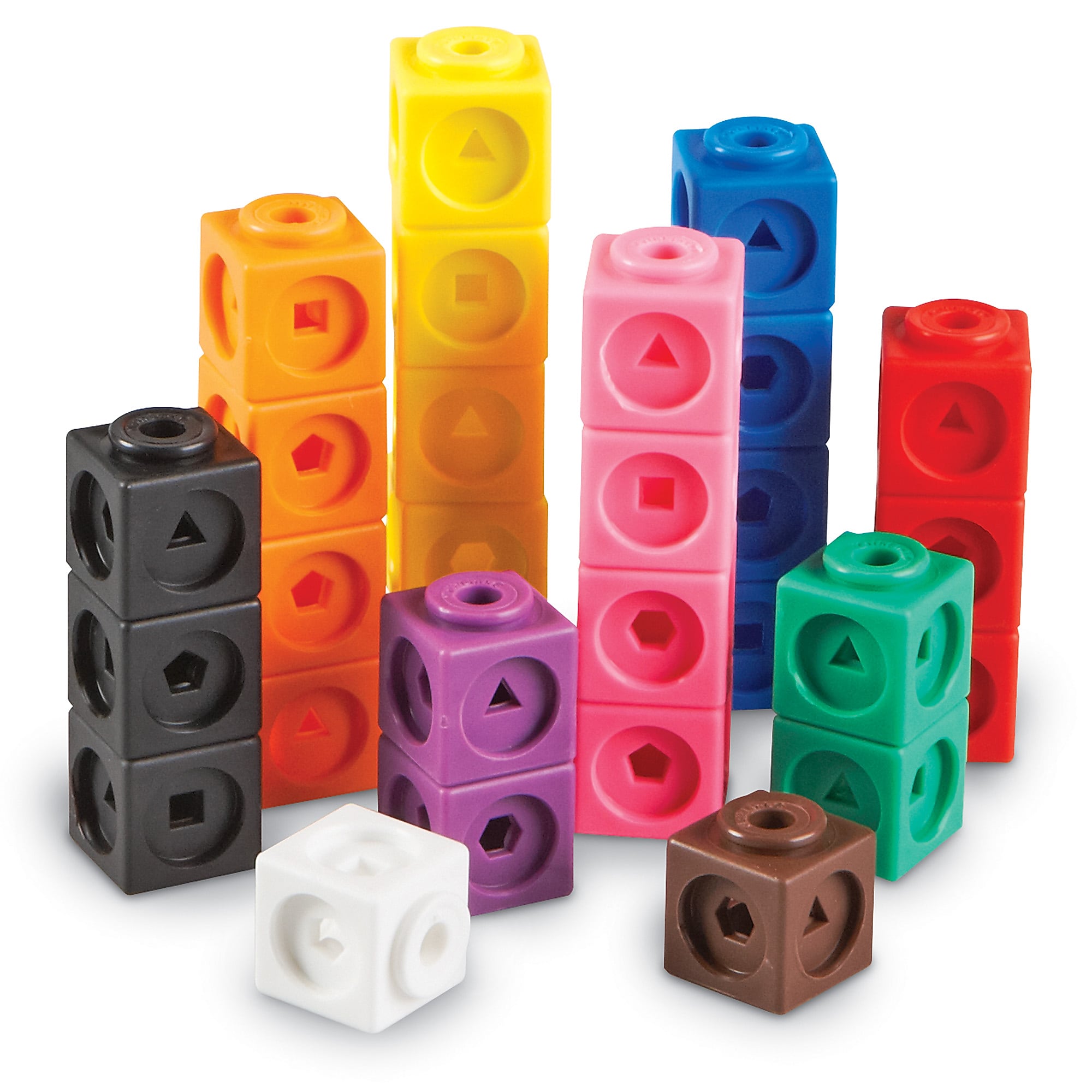 Learning Resources MathLink Cubes STEM Activities, 100 Cubes/Set (LER4285)