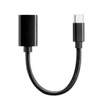 GekoGear Orbit A100 Wireless USB Dongle Compatible with Apple Carplay, Black