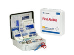 First Aid Only Metal First Aid Kit, ANSI 2021 Class A, 50 People, 184 Pieces (91328)
