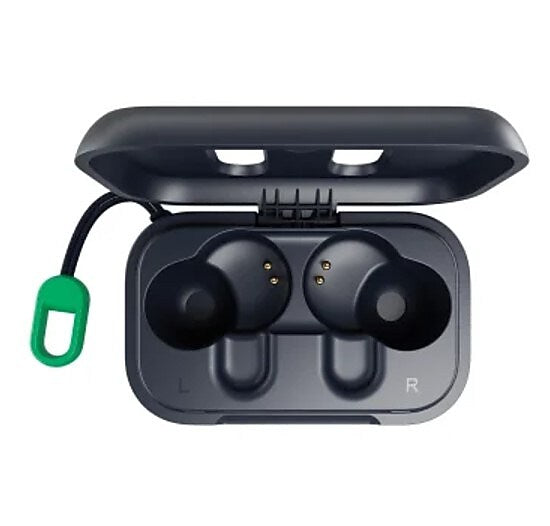 Skullcandy Dime True 2 Wireless Earbuds Headphones, Bluetooth, Dark Blue/Green (SKDS2DBWP750)