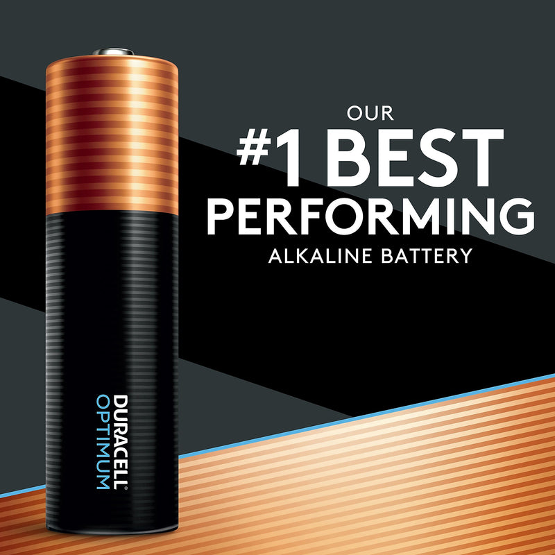 Duracell Optimum AAA Alkaline Battery, 4/Pack (OPT2400B4PRT)