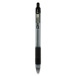 Zebra Z-Grip Retractable Ballpoint Pens, Medium Point, 1.0mm, Black Ink, 24/Pack (12221)