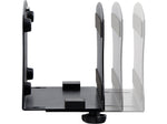 StarTech Adjustable PC Wall Mount Bracket, Up to 40 lbs. Computers, Black (2NS-CPU-WALL-MOUNT)