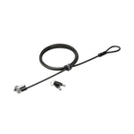 AbilityOne 5340016952554, SKILCRAFT Kensington Keyed Computer Lock, 6 ft Carbon Steel Cable, Black (NSN6952554)
