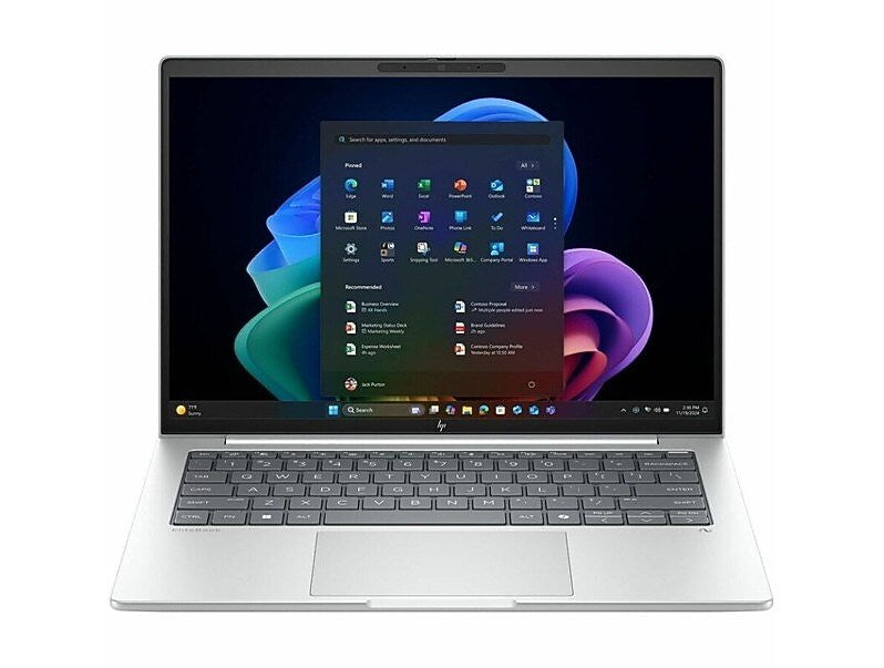 HP EliteBook 8 G1i 14" Laptop, Intel Core Ultra 7 255U, 32GB RAM, 512GB SSD, 8.5 hours+ Battery, Windows 11 Pro (BE8T1UT#ABA)
