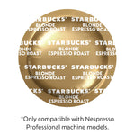 Nespresso Starbucks Blonde Espresso Coffee Nespresso Professional Capsules, Blonde Roast, 50/Box (2907.84)