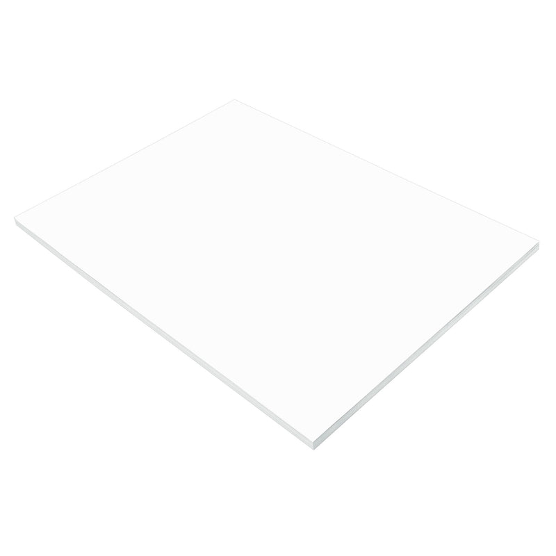 Prang Construction Paper, 18" x 24", Bright White, 50 Sheets/Pack (P8717)