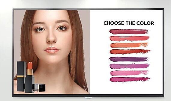 LG Commercial High Haze 43" LCD Digital Signage Display (43UH5J-H)