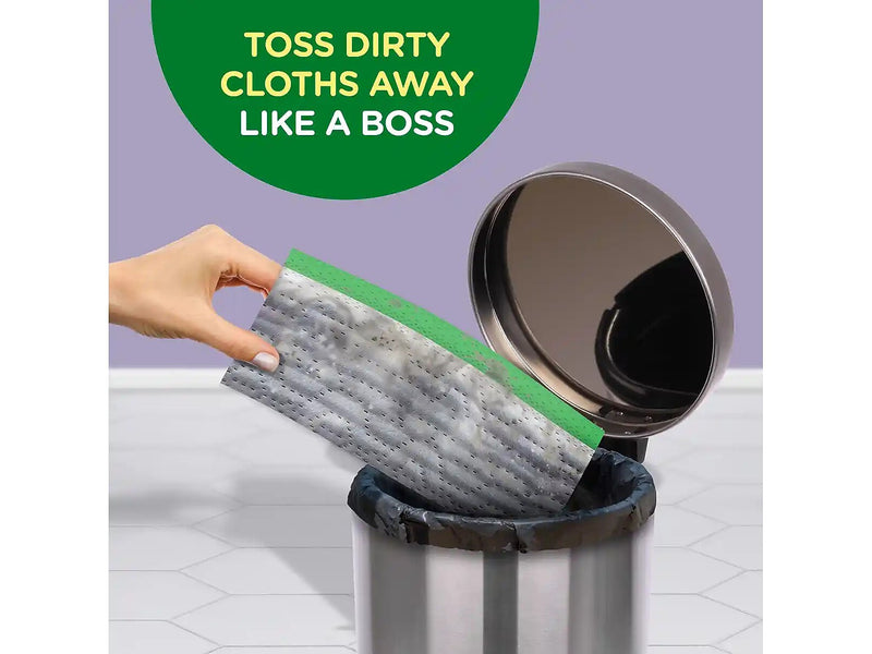 Swiffer Sweeper Wet Mopping Pad Refill, Fresh Scent, White, 24/Pack, 6 Packs/Carton (35155)
