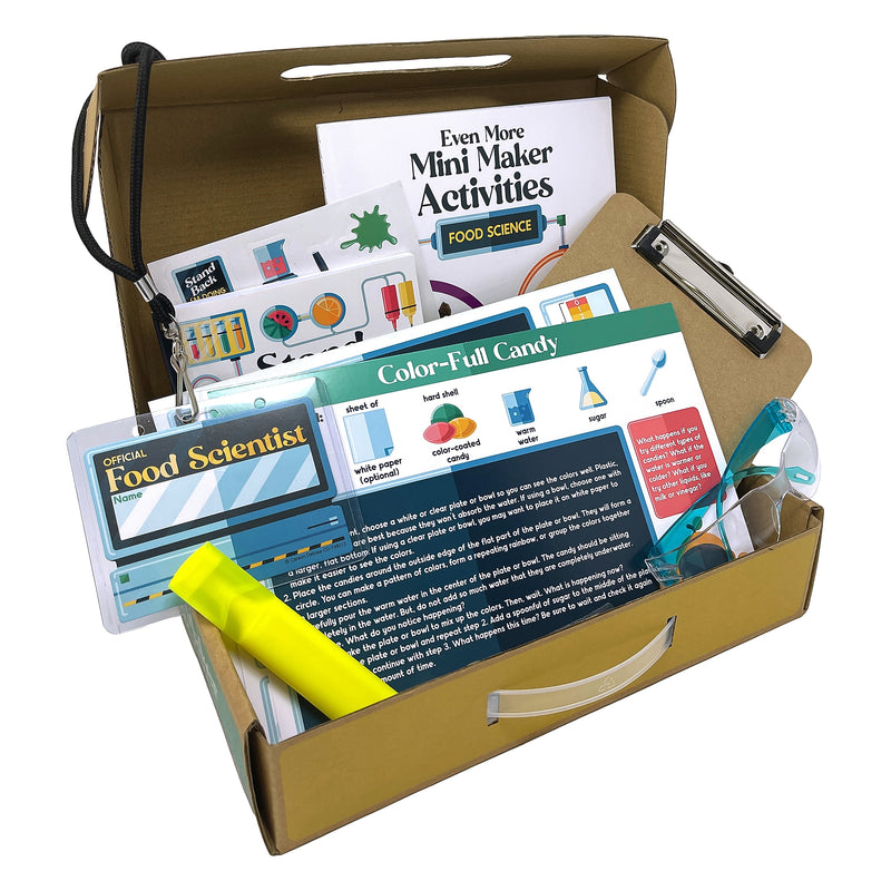 Carson Dellosa Education Mini Maker Kit: Food Science, Multicolored (CD-746012)