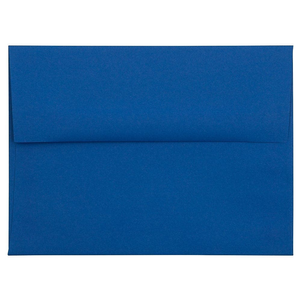 JAM Paper A6 Invitation Envelope 4 3/4" x 6 1/2", Presidential Blue, 1000/Carton (563916906B)