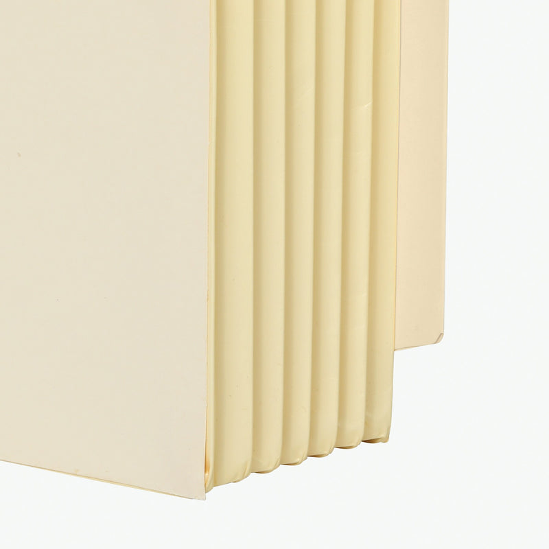 Pendaflex 30% Recycled Heavy Duty Reinforced File Pocket, 5 1/4" Expansion, Letter Size, Manila, 10/Box (12823)