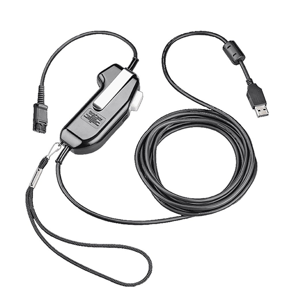 Poly SHS2355-11 Push-to-Talk Adapter for Headset, USB-A (8K712AA#AC3)