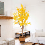 Nearly Natural 9' Autumn Maple Artificial Fall Tree (T4812)