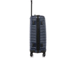 DUKAP Adly 24" Hardside Suitcase, 4-Wheeled Spinner, TSA Checkpoint Friendly, Navy Blue (DKADL00M-BLU)