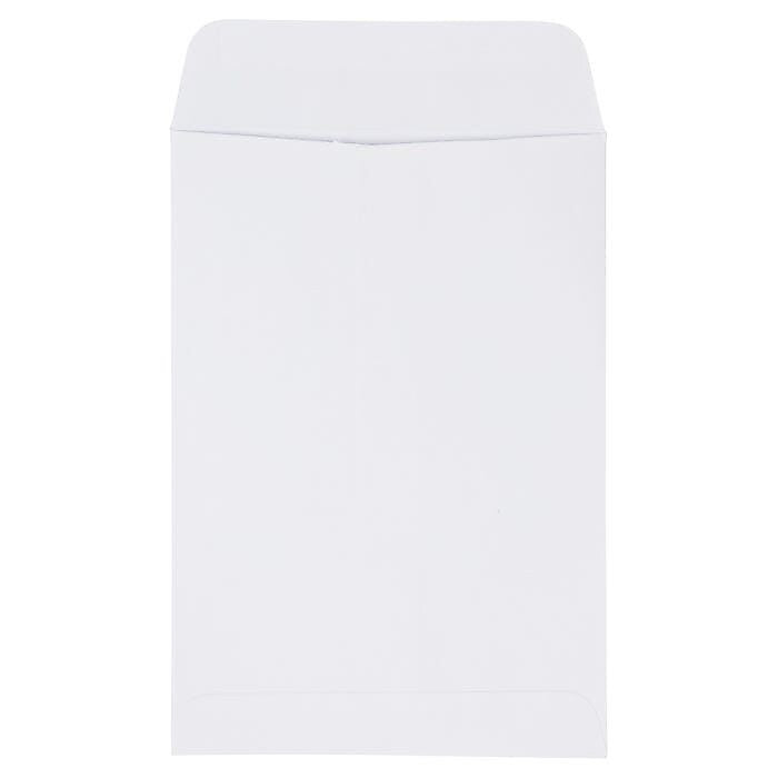 JAM Paper Catalog Envelope, 4.625" x 6.75", White, 25/Pack (1623988)