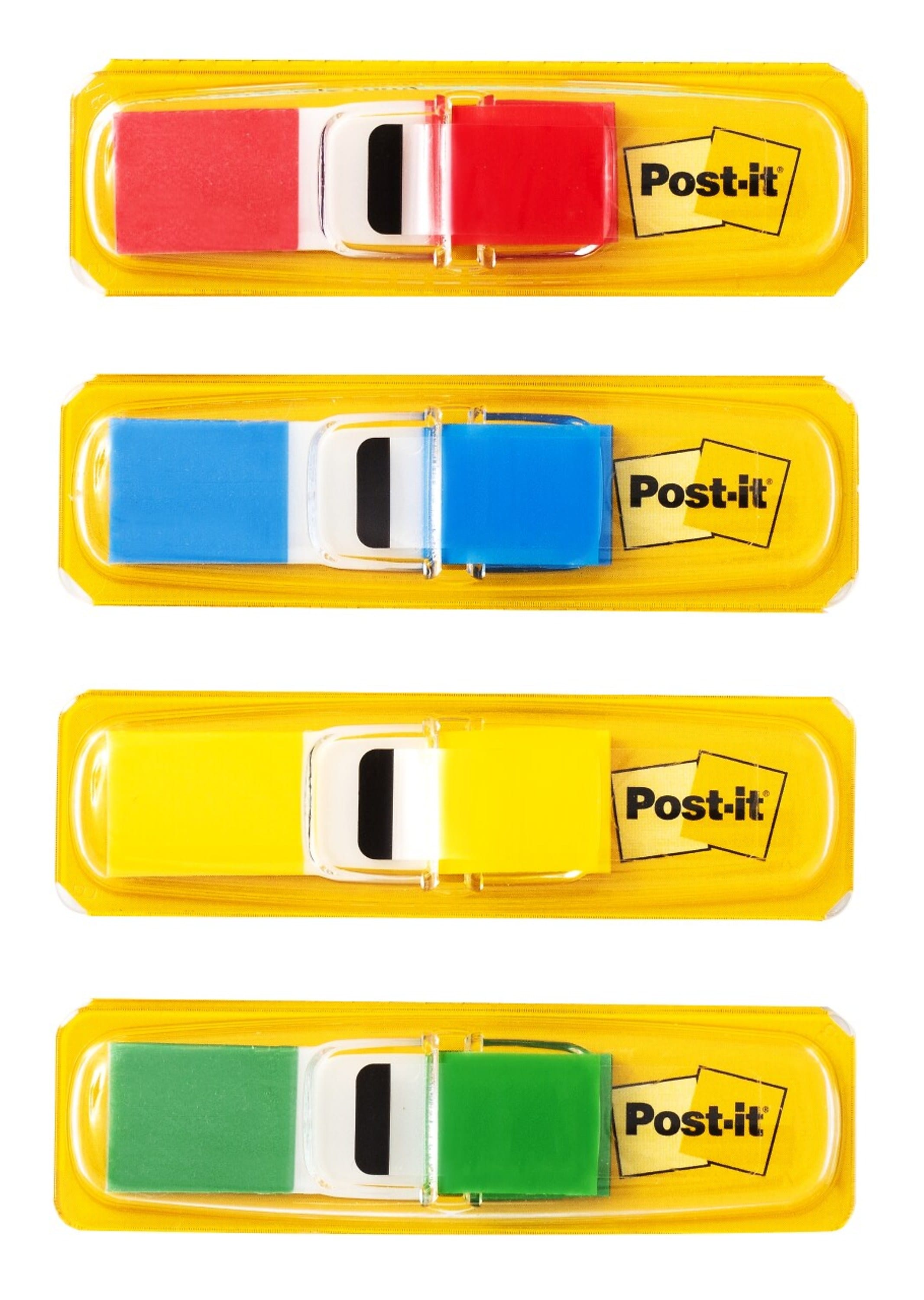 Post-it Flags, .47", Assorted Colors, 140 Flags/Pack (683-4)