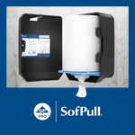 SofPull Junior Centerpull Paper Towels, 1-ply, 275 Sheets/Roll, 8 Rolls/Pack (28125)