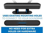 Mount-It! Sonos Beam TV Mounting Soundbar Shelf, 11 lbs. (MI-SB44)