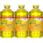 Pine-Sol Multi-Surface Cleaner/Degreaser, Lemon Fresh Scent, 80 Fl. Oz. 3/Carton (60607CT)