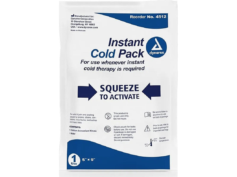 Dynarex All-Purpose Cold Pack, 5" x 9", 24/Carton (4512)