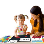 STEAM by Roylco Felt Fun: Learn my Shapes & Colors, 110/Pack (R-20305)