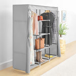 Whitmor 61.02" x 61.02" Portable Closet, Gray (6262-11750-SIOC)