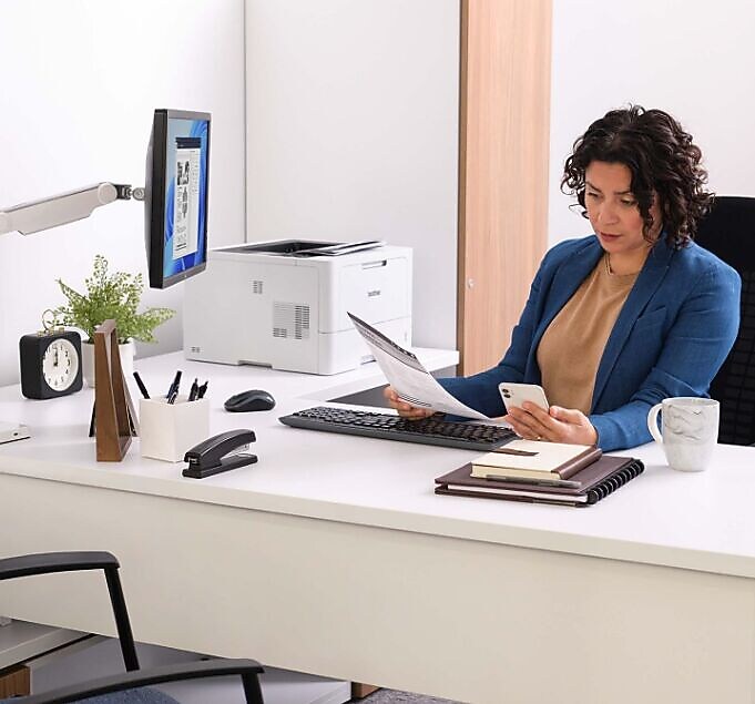 Brother HL Desktop Wireless Laser Printer (HL-L5215DW)