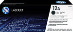 HP 12A Black Standard Yield Toner Cartridge, Prints Up to 2,000 pages (Q2612A)