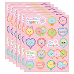 Teacher Created Resources Cotton Candy Smelly Stickers, Multicolored, 108/Pack, 6/Packs/Bundle (TCR9455-6)
