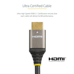 StarTech Ultra High Speed 6.6' 8KHDMI Cable, Male to Male, Black (HDMM21V2M)