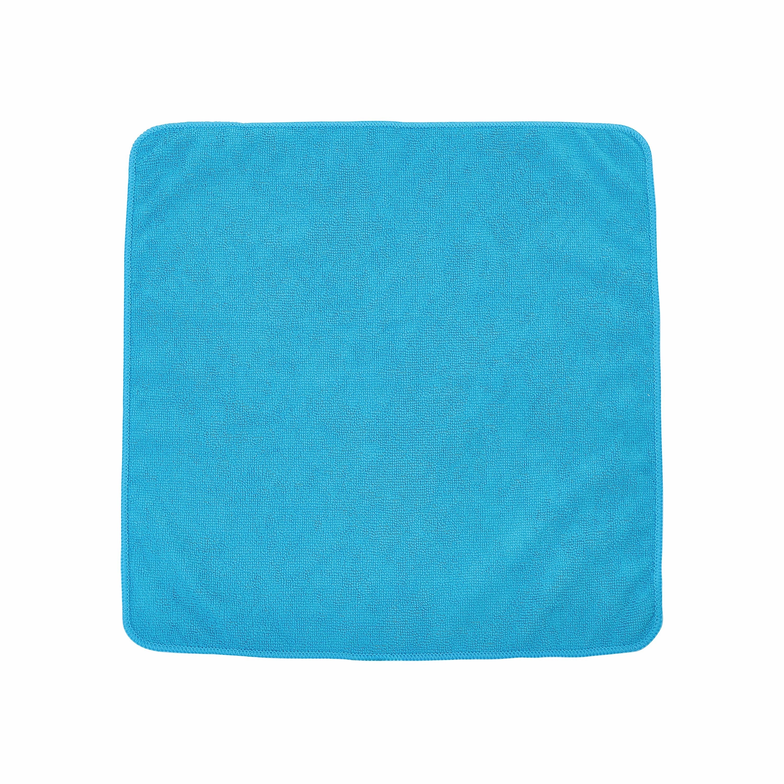 HYGEN r-40 Recycled Microfiber Cleaning Cloths, 12" x 12", Blue, 24/Pack (1820579)