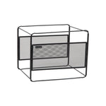 Mind Reader Metal File Organizer, Black (BOXFILE-BLK)