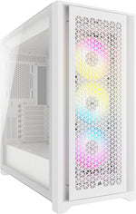 Corsair iCUE 5000D Mid-Tower ATX Case, White (CC-9011243-WW)
